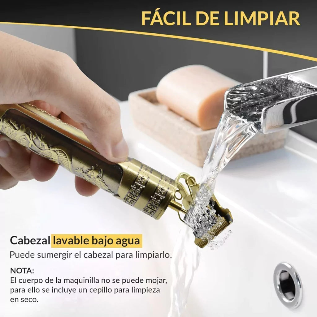 Máquina De Afeitar USB Afeitadora Barba Portátil