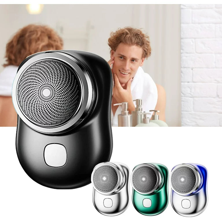 Máquina De Afeitar USB Afeitadora Barba Portátil