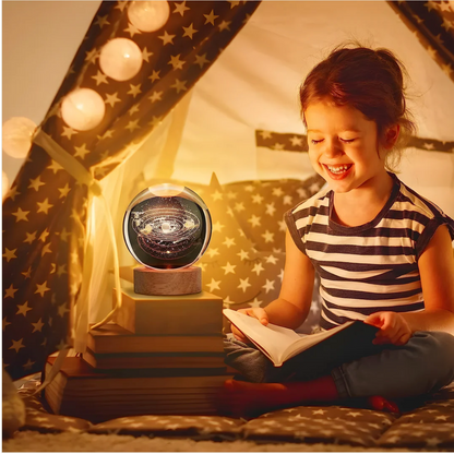 El regalo mas bonito, lampara sistema solar