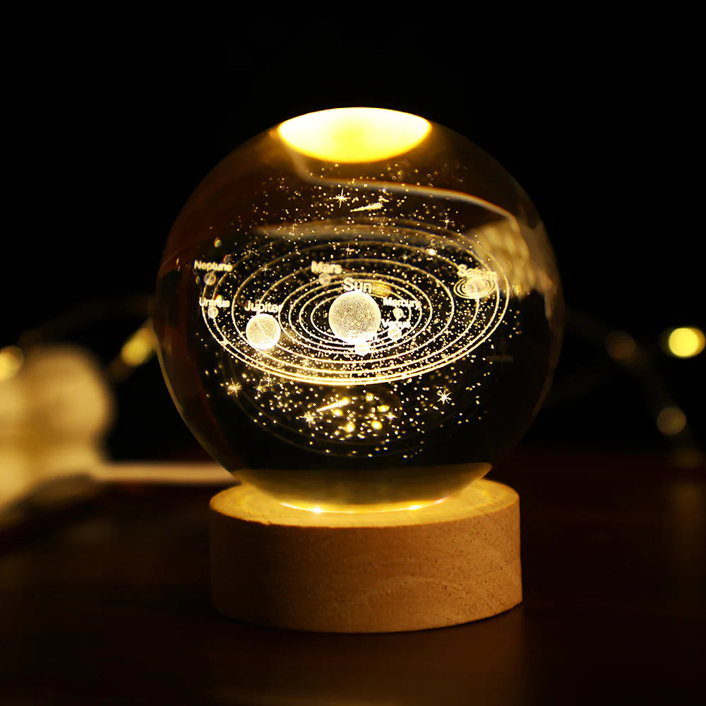 El regalo mas bonito, lampara sistema solar